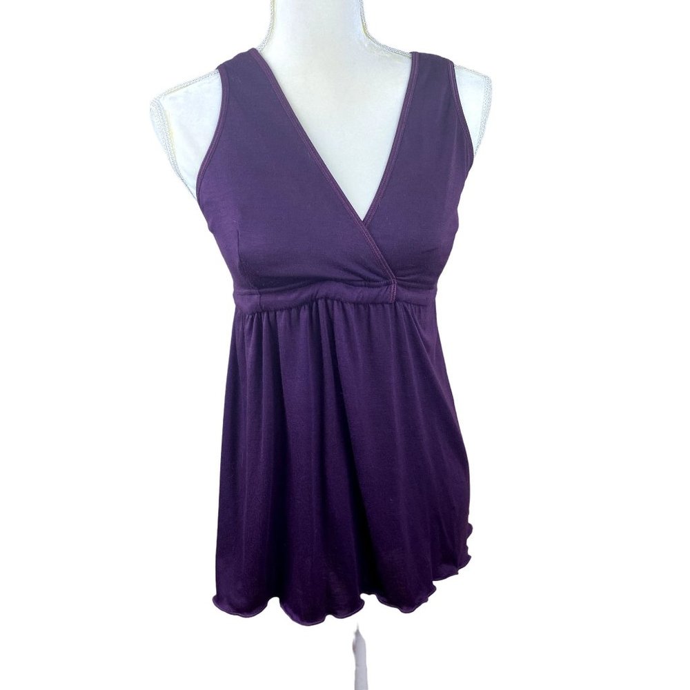 aMAMAnte Nursingwear sleeveless nursing blouse, size Small